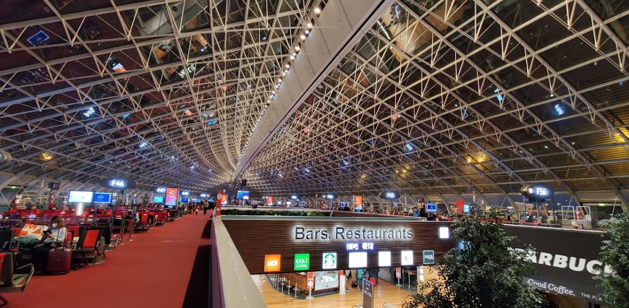Air Astana Airlines CDG Airport Terminal