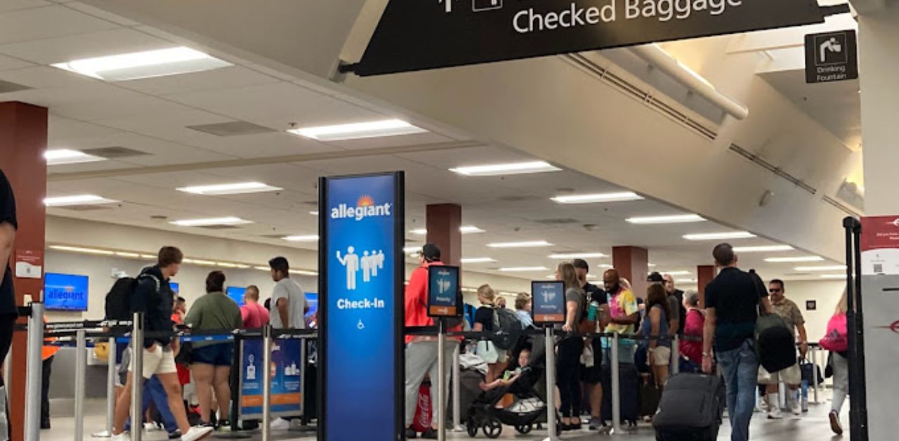 Allegiant Air AZA Airport Terminal