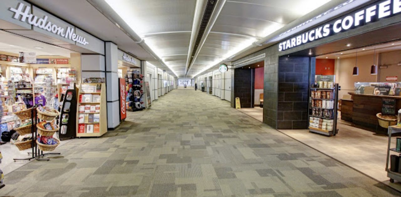 Allegiant Air FAT Airport Terminal