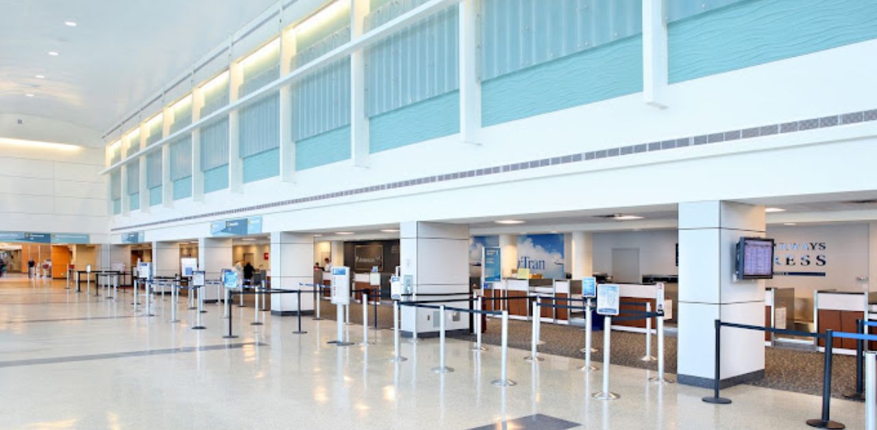 Allegiant Air GPT Airport Terminal