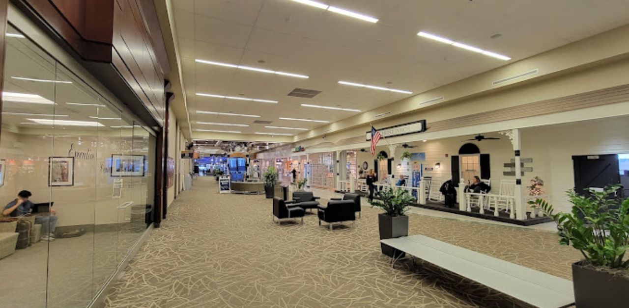 Allegiant Air GSO Airport Terminal