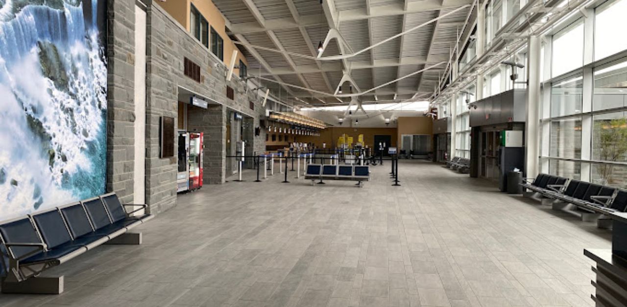 Allegiant Air IAG Airport Terminal