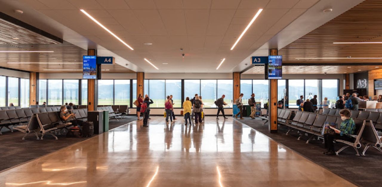 Allegiant Air MSO Airport Terminal