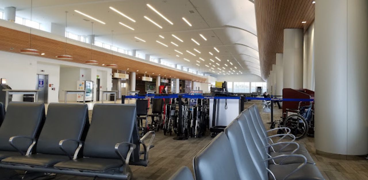 Allegiant Air PBG Airport Terminal