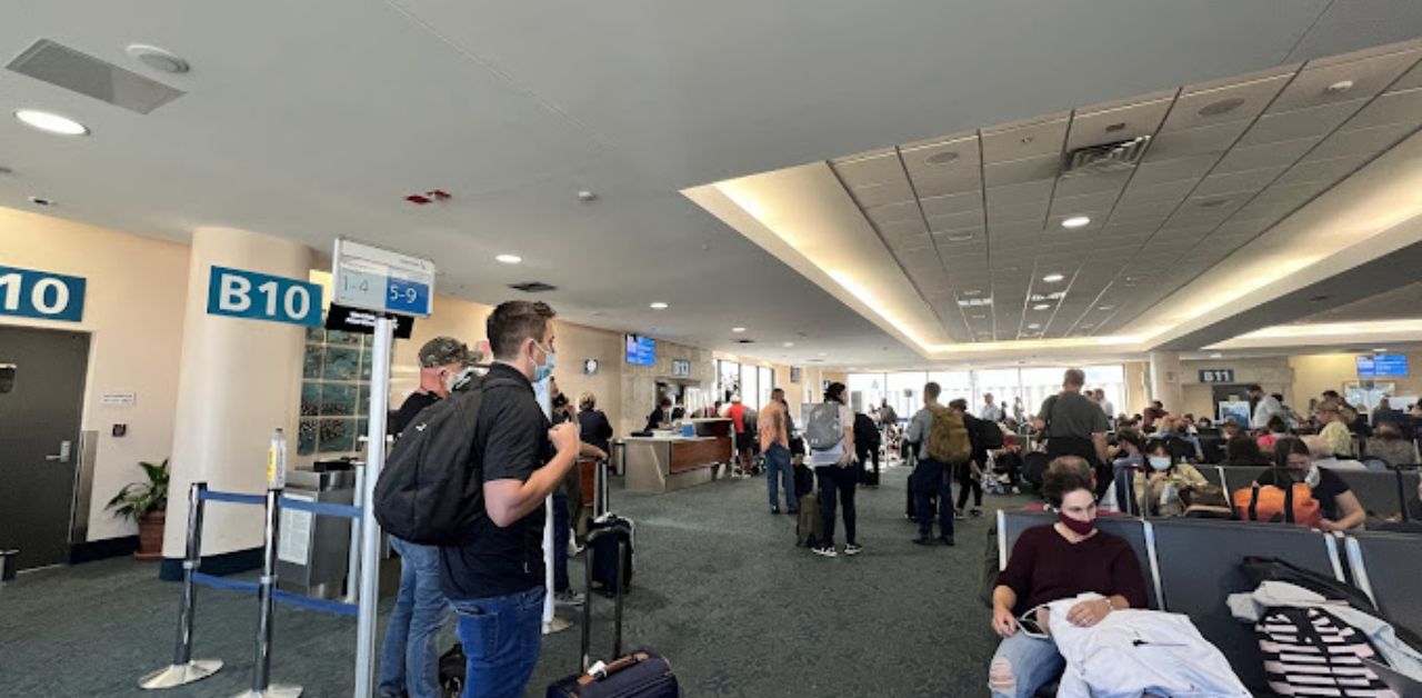 Allegiant Air PBI Airport Terminal