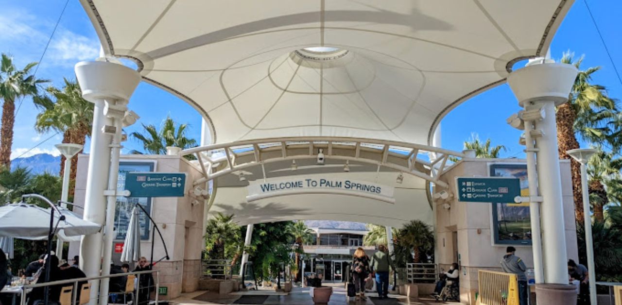 Allegiant Air PSP Airport Terminal