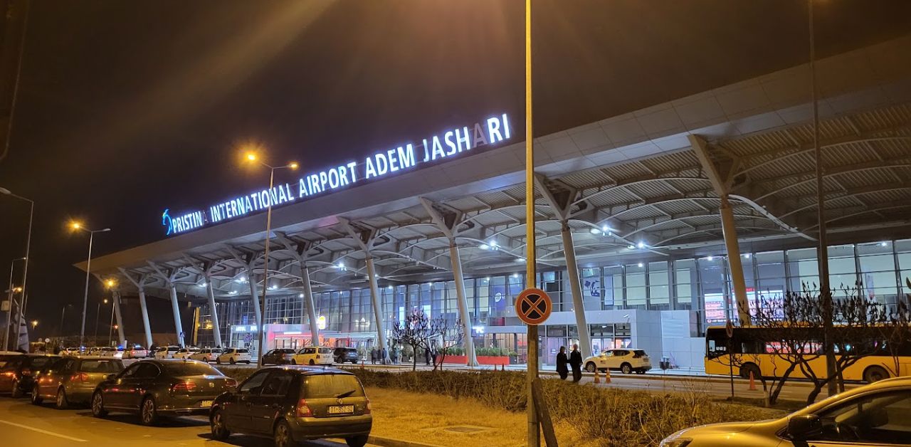 EasyJet Airlines PRN Airport Terminal