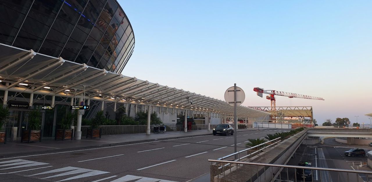 Aeroflot Airlines NCE Airport Terminal