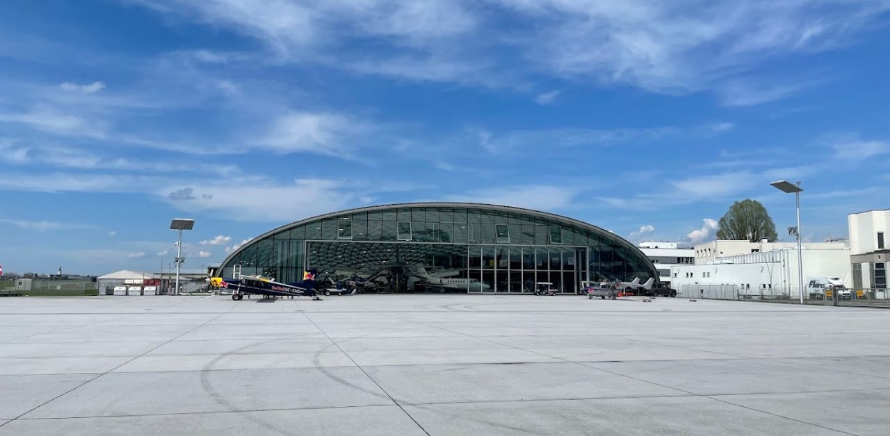 Aeroflot Airlines SZG Airport Terminal