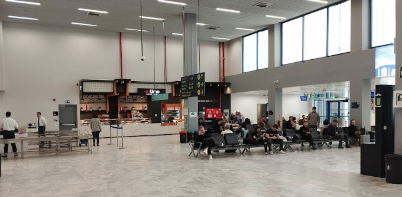 Austrian Airlines KVA Airport Terminal