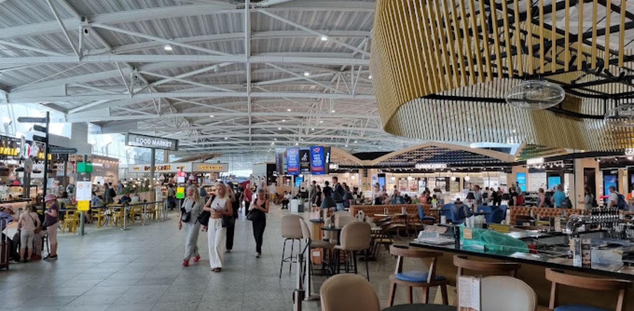 Austrian Airlines LCA Airport Terminal