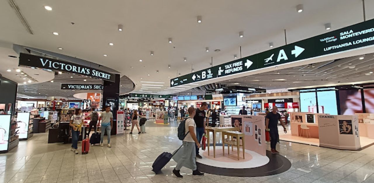 Austrian Airlines MXP Airport Terminal