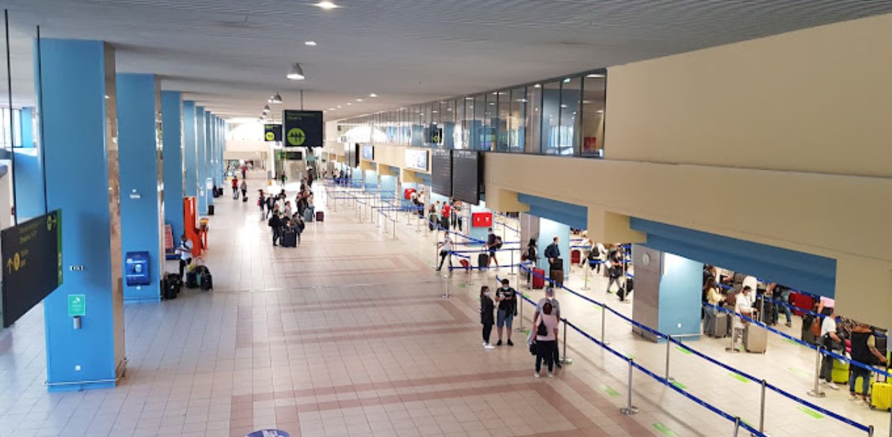 Austrian Airlines RHO Airport Terminal