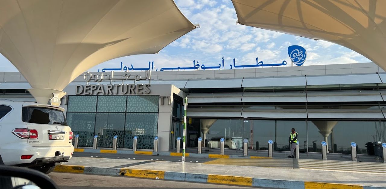 EgyptAir AUH Airport Terminal