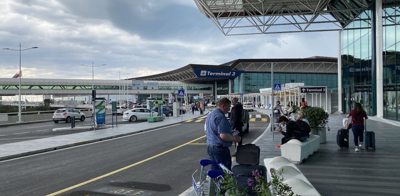ITA Airways FCO Airport Terminal