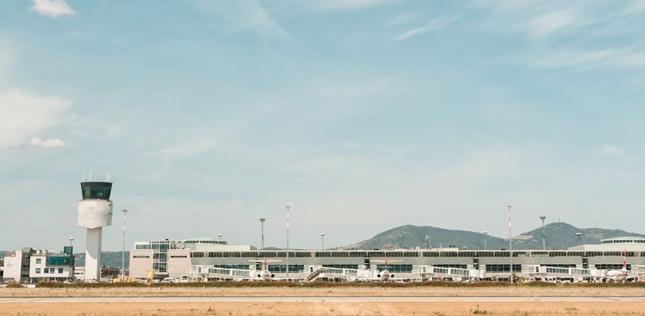 ITA Airways OLB Airport Terminal
