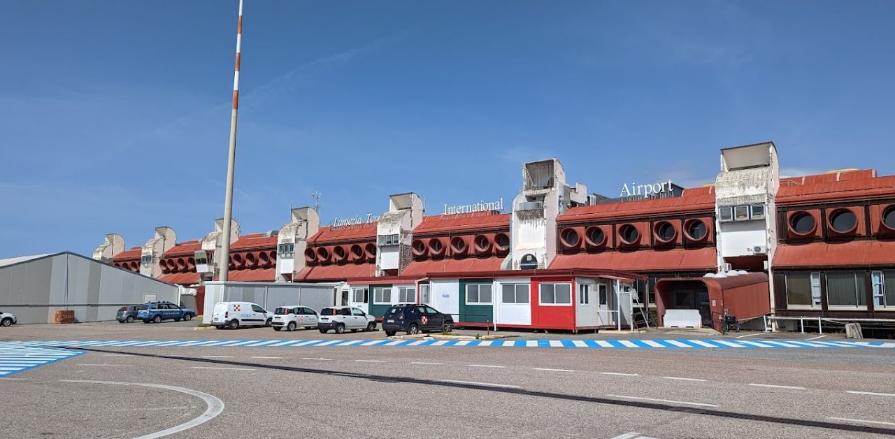 ITA Airways SUF Airport Terminal