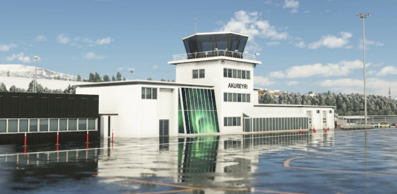 Icelandair AEY Airport Terminal